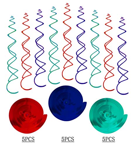 Football Game Party Decorations 2019 Sports Day Hanging Swirl