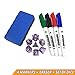 RPG Battle Game Mat - 2 Pack Dry Erase Double sided 36
