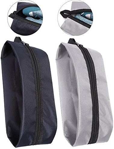 ALYER Premium Oxford Fabric Shoe Bags,Portable Travel Storage Organizer Bag,Pack 2