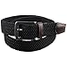 Samtree Braided Woven Belt for Men,Elastic Fabric Web Belts Stretch Strap Buckle (40