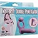 My First Double Penetrator Lusty Lavender, Vibrating Cock Rings with Anal Dong for Women and Couples Waterproof