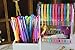 heartybay Colored Gel Pens Flash and Bright Colored for Adult Coloring Book Drawing Pens for Sketch Gel Pen Set, 12 Assorted Colors