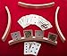 GrowUpSmart Set of 4 Wooden Playing Card Holders in Curved Design - 14