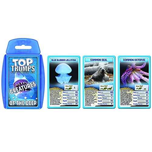 Creatures of the Deep Sea Top Trumps Card Game - //medicalbooks.filipinodoctors.org