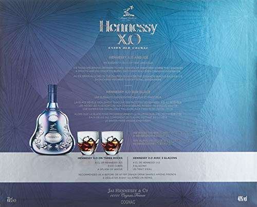 Hennessy XO On Ice Experience Limited Edition mit Geschenkverpackung mit 2 Gläsern (1 x 0.7 l) – Bild 6