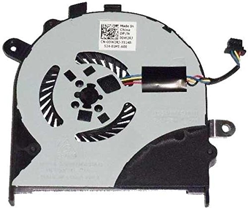 qinlei New CPU Cooling Fan for Dell Inspiron 13-7347 13-7352 Laptop 4-PIN P/N:DW2RJ, 0DW2RJ