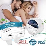 Upgrade 2-in-1 Anti Snoring Devices, Snoring Solution Nasal Dilator Nose Vents Plugs Clip Stop Snoring Aids Snore Stopper Reduce Snoring Sleeping Aid Device for Ease Breathing Comfortable Sleeping