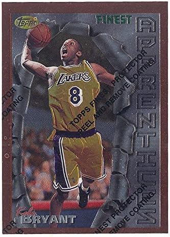 kobe bryant topps finest rookie card