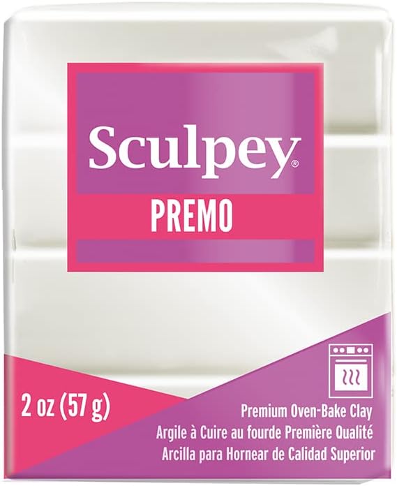 Sculpey Premo! Polymer Clay Pearl 2 Oz by Sculpey