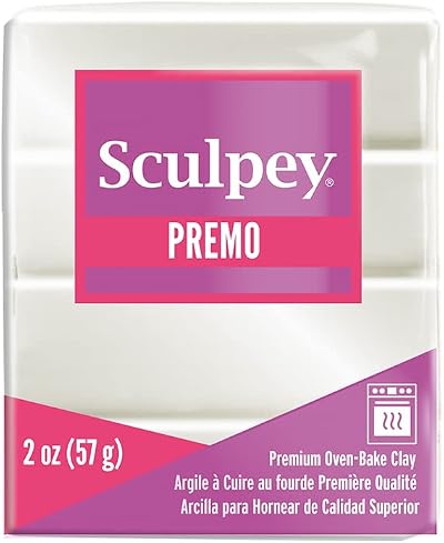 Sculpey Premo! Polymer Clay Pearl 2 Oz by Sculpey
