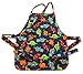 Handmade Toddler/Boy Apron, by DesignsByDowning (Navy Dinosaurs)