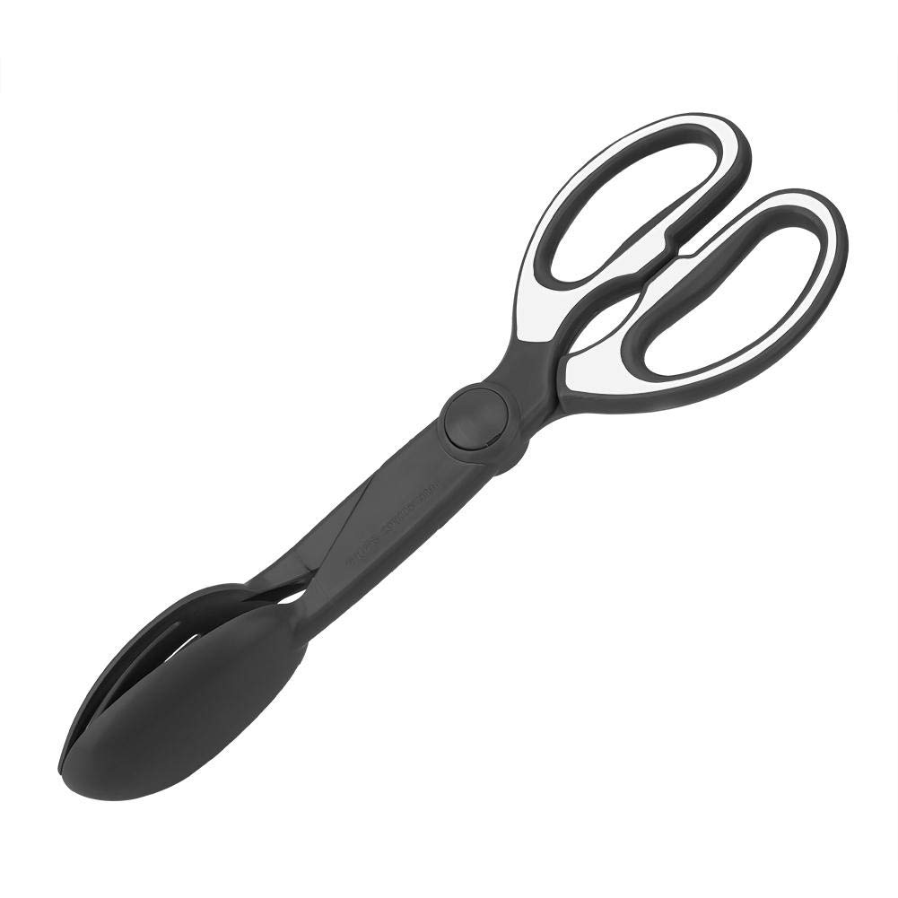 Pssopp Pet Pooper Scooper Dog Cat Waste Pooper Scooper Clip Shit Remover Cleaner Holder Pooper Scooper Cleaning Pickup Clip Poop Scoop for Outdoor Indoor Pet Waste(Black)