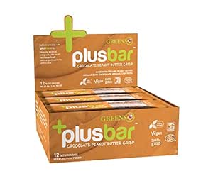 Greens Plusbar Chocolate mantequilla de cacahuete crujiente no ...