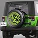 Bully CM-07G Green Zombie Spare Tire Cover - Large