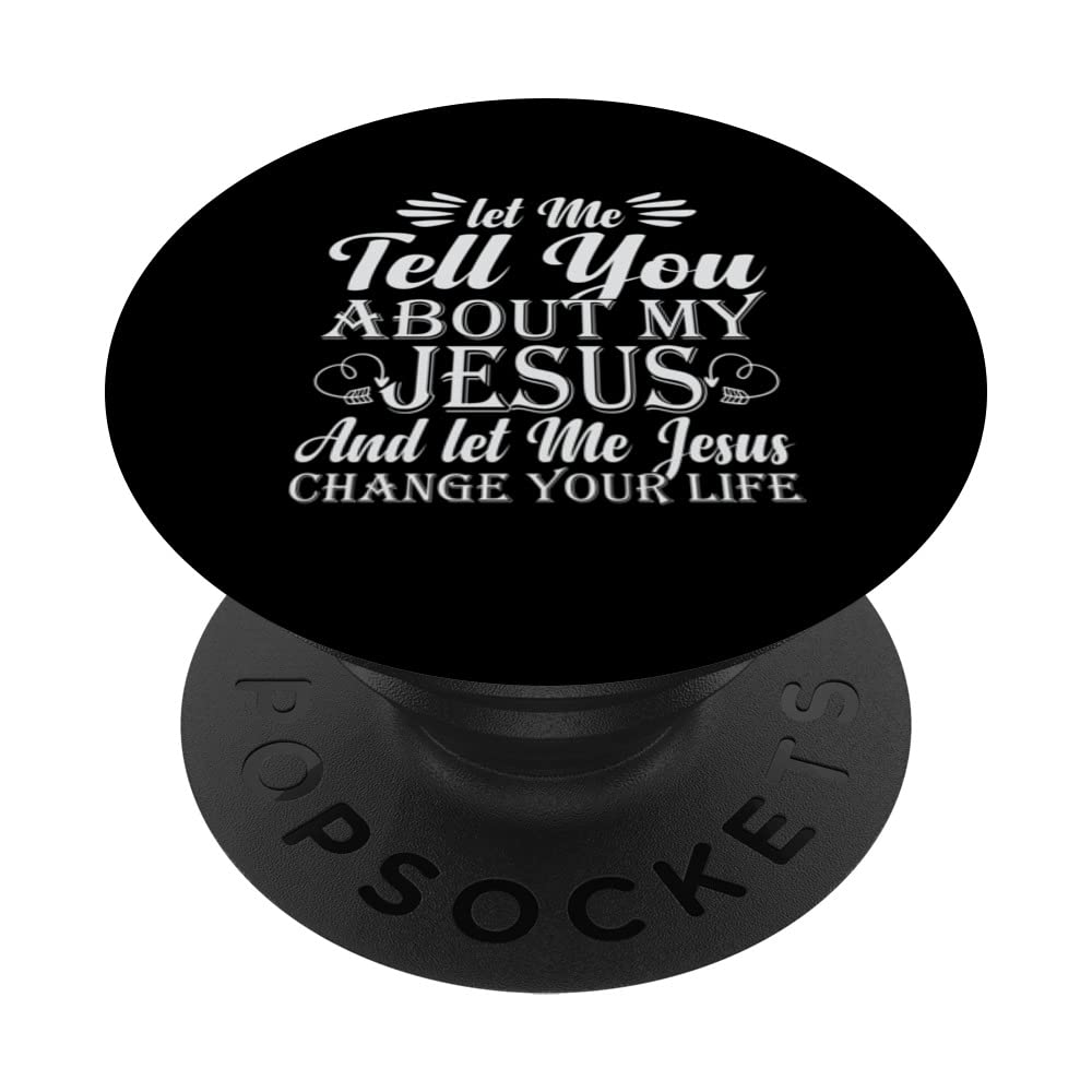 jesus is king tee jesus facts tee jesus loves you PopSockets Swappable PopGrip