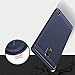 Nokia 2 Case, Dretal Carbon Fiber Shock Resistant Brusd Texture Soft TPU Phone case Anti-Fingerprint Flexible Full-Body Protective Cover for Nokia 2 (Navy)