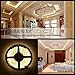 LEDMO SMD2835 LED Strip Light, 16.4Ft Waterproof IP65, Warm White 3000K 300LEDs,DC12V, 15LM/LED CRI80, 3 times brightness than SMD3528 LED Light Strip, LED Strip Light