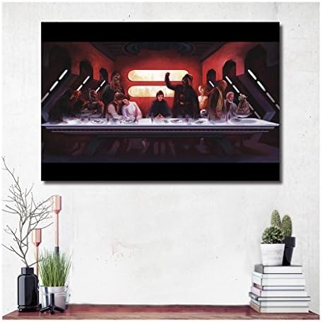 C0098 Last Supper Classic Cinema Posters Print on Waterproof Never Fade Thin Canvas Size 28x42" Image Only No Frame