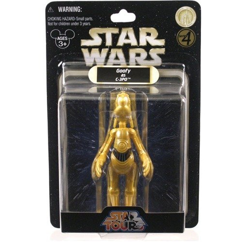 Disney Star Tours Star Wars Weekends Goofy as C-3po Figure