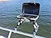Extreme Marine Products Cuisinart Grill Modified for Pontoon Boat with Arnall’s Grill Bracket Set BLACKthumb 3