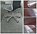 Office Chair Mat 48''×40'' for Hardwood Floor,Non Toxic and BPA Free Clear Thick Mat