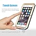 iPhone 6 Plus Case, Luxsure Aluminum Case Water Resistant Shockproof Dust/Dirt/Snow Proof Aluminum Gorilla Glass Metal Military Heavy Duty Armor Protection Case for iPhone 6 Plus 5.5
