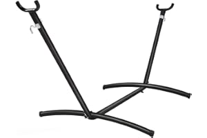 Zupapa Portable Hammock Stand, Space Saving Steel Hammock Frame, 2 Person Use w/Storage Bag