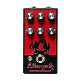 EarthQuaker Devices Afterneath V2 Reverberation Effects Pedal (LE Black/Red)