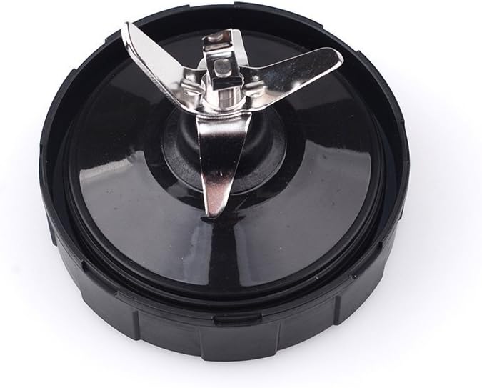 aokur Replacement Bottom Blade Assembly 7 Fins for Nutri Ninja Blender Juicer Auto iQ BL487 BL492 BL490 BL491 486 Black