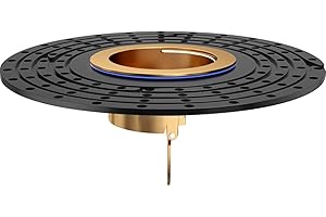 Floor Drain Backflow Preventer, Metal Odor Proof Filter Fast Drainage Plug for Bathroom Kitchen Pipes