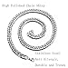 Stainless Steel Chain for Men Cuban Curb Chains Necklace for Boy Jewelry