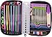 GYBest 49 Pieces Crochet Hooks Yarn Knitting Needles Sewing Tools Full Set Knit Gauge Scissors Stitch Holders with Purple Case