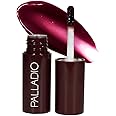 Palladio Jelly Tint, Liquid Stain for Cheeks & Lips, Vivid Color Lip Stain, Lightweight Non-Sticky and Transfer-proof, Natural Finish Makeup, Wineberry