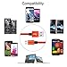 Awengu 3Pack 10ft Red Nylon Premium Micro USB Charging Lightning Cable Extra Long Charger for Android,Samsung,Nexus, HTC,Nokia, Motorola, HUAWEI and More.