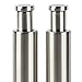 Salt and Pepper Grinder Set - 2 piece Premium Quality Stainless Steel Shaker/Mill Combo