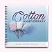 Two Years of Love, 2nd Wedding Anniversary Gift Album. 2 Years Together 2016-2018 Cotton Anniversary Celebration. Newlyweds Sweet Love Keepsake Book and Photo-Album Present for Him or Her.