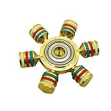 Kkang Pure Brassiness Copper EDC 360 Spinner Fidget Toy CNC Luxury Quality