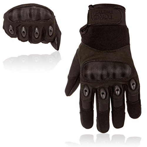 Toncy Tactical Menâ€™s Outdoor Hard Knuckle Motorcycle Gloves ATV Riding, Cycling, Driving, Protect Against Impact And Abrasion And Give More Comfort To Your Hands