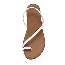 CUSHIONAIRE Women's Catalina toe ring Sandal with