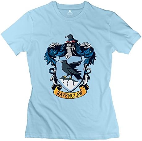 Next Style Women's Harry Potter Ravenclaw Crest Skyblue T Shirt