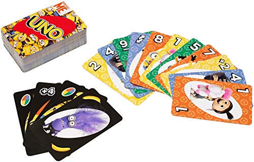 Mattel Games UNO Despicable Me Card Game - //medicalbooks.filipinodoctors.org