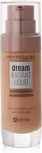 Maybelline Dream Radiant Liquid Foundation 045 Light Honey 30 ml