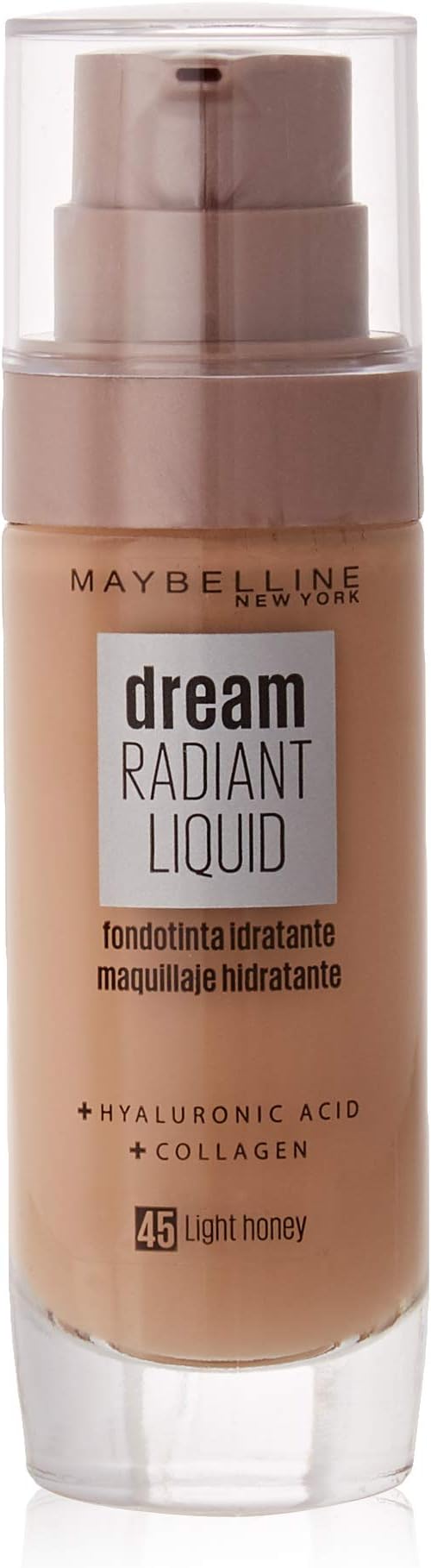 Maybelline Dream Radiant Liquid Foundation 045 Light Honey 30 ml
