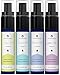 Moisturizing & Anti Aging Vitamin Infused Oil - Anti Wrinkle & Skin Brightening Organic Essential Oil Set of 4 - Coconut, Evening Primrose, Jojoba & Argan Oil - Reduces Scar & Stretchmark Visibility