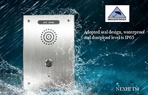 Nexhi Nexhi-DR-PHNe Intercom Security IP Phone One key to Dial Emergency Call Partner Door Phone