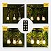 Mpow Wireless Remote Control Dimmer, 150W Power, 30Ft Control Distance, RC On/Off & Stepless Dimming (25% 50% 75% 100% Brightness Optional) Waterproof for Outdoor LED Dimmable String Lights