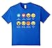 I Love Volleyball Emoji Emoticon Graphic Tee Funny T-Shirt