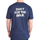 Yeti Coolers Mens Built for the Wild Navy Tee