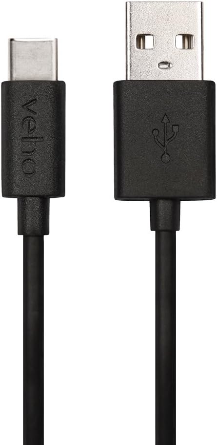 Veho 1m USB-C Cable - Black , VCL-003-C-1M, 1.0m / 3.3ft - Image 3