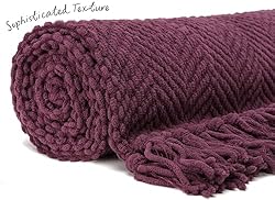 Chanasya Premium Textured Knit Throw Blanket with